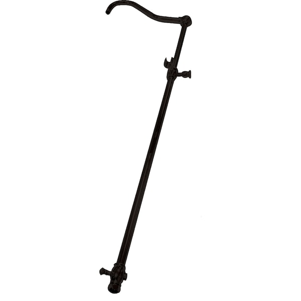 CCR6175 Vintage 60" Add On Shower W/ 17" Shower Arm, Oil Rubbed Bronze